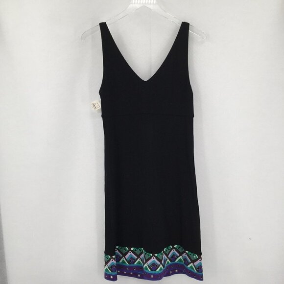 DVF Diane von Furstenberg Banded Fran plaid black tank cowl dress shift new 2 - Picture 4 of 6